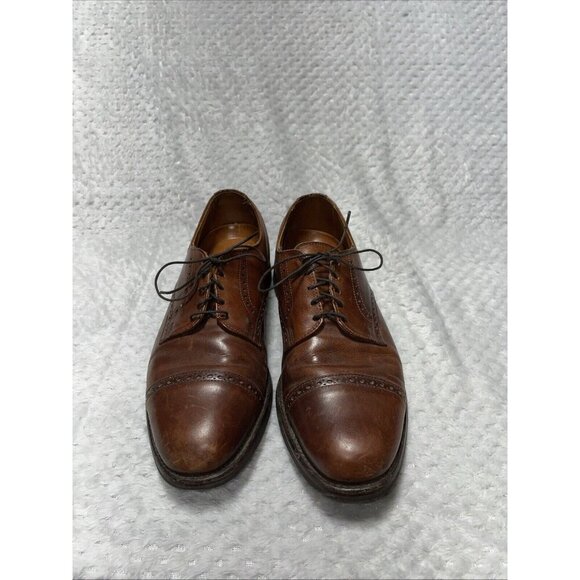 Allen Edmonds Men’s Sz 11 Cap Toe Loafers Used Brown - Picture 8 of 9